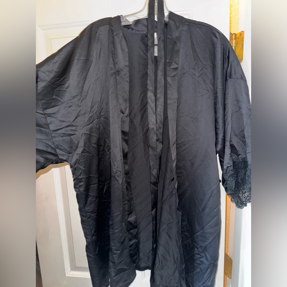Silk Robe with Sash - Picture 5 of 6